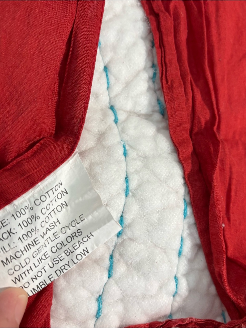 Greenland Home Fashions Jewel Quilt Set- King Size- Teal Pink Cozy Boho Stitch - Picture 8 of 10